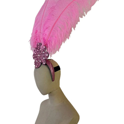 The Stardust Flora Cabaret Crown – Five-Flower Rhinestone Headdress