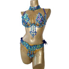 royal blue / Bra38B Panty L