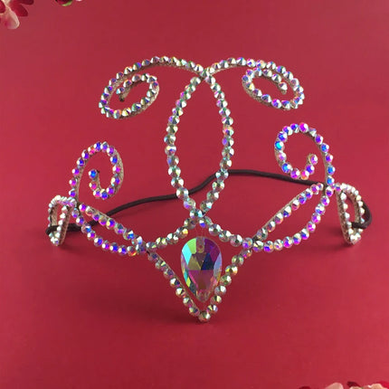 Rhinestone Drop Headpiece