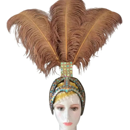 The Stardust Sahara – Mohawk Feather Carnival & Samba Headdress