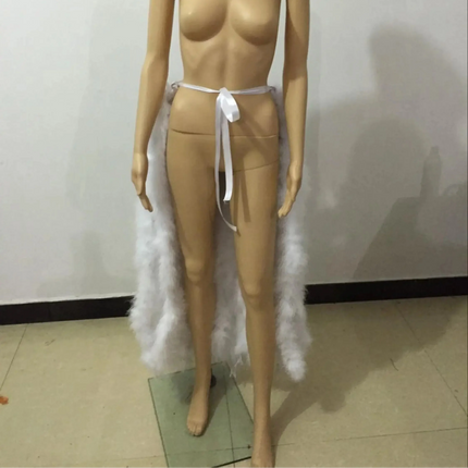 Long Feather Bustle Skirt Costume Accessory