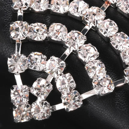 Rhinestone Crystal Head Chain