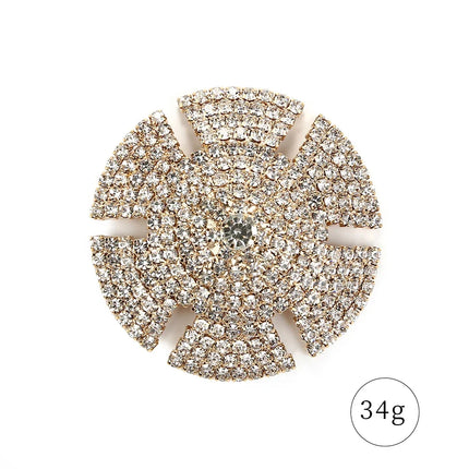 Sparkly Rhinestone Geometric Reusable Nipple Pasties Self-Adhesive Breast Covers