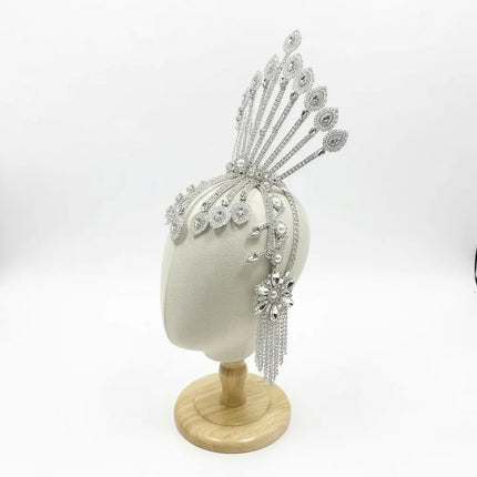 Rhinestone Showgirl Headpiece