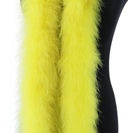 Fluffy Marabou Turkey Feather Boa (2 Meters)