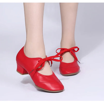 The Stardust Encore Practice Oxford – Leather Latin & Jazz Dance Shoe