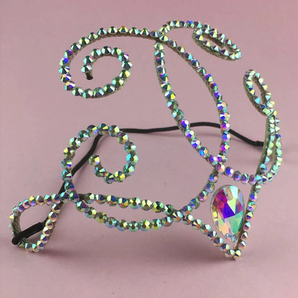 Rhinestone Drop Headpiece