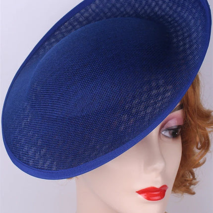 30cm Round Sinamay Fascinator Base DIY Millinery Headpiece Hat Making Blank