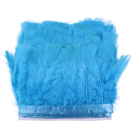 Professional Turkey Feather Fringe Trim 10-15cm