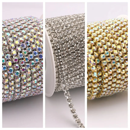 The Stardust Sparkle Claw – Premium Glass Crystal Strass Rhinestone Trim
