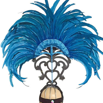 The Stardust Luminary Crown – Lavender & Multi-Tone Samba Carnival Headdress