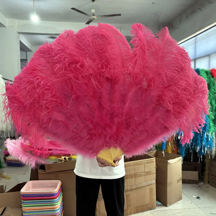 90CM Ostrich Feather Fans