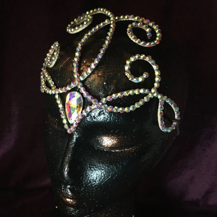 Rhinestone Drop Headpiece