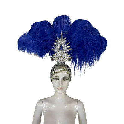 The Stardust Dionysia – Carnival & Samba Feathered Masque Ball Crown