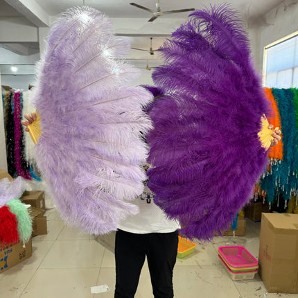 100CM Ostrich Feather Fans