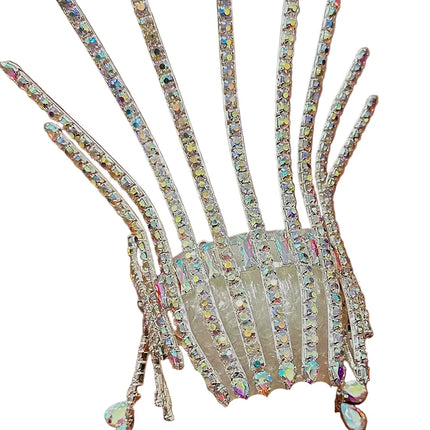 Rhinestone Showgirl Headpiece
