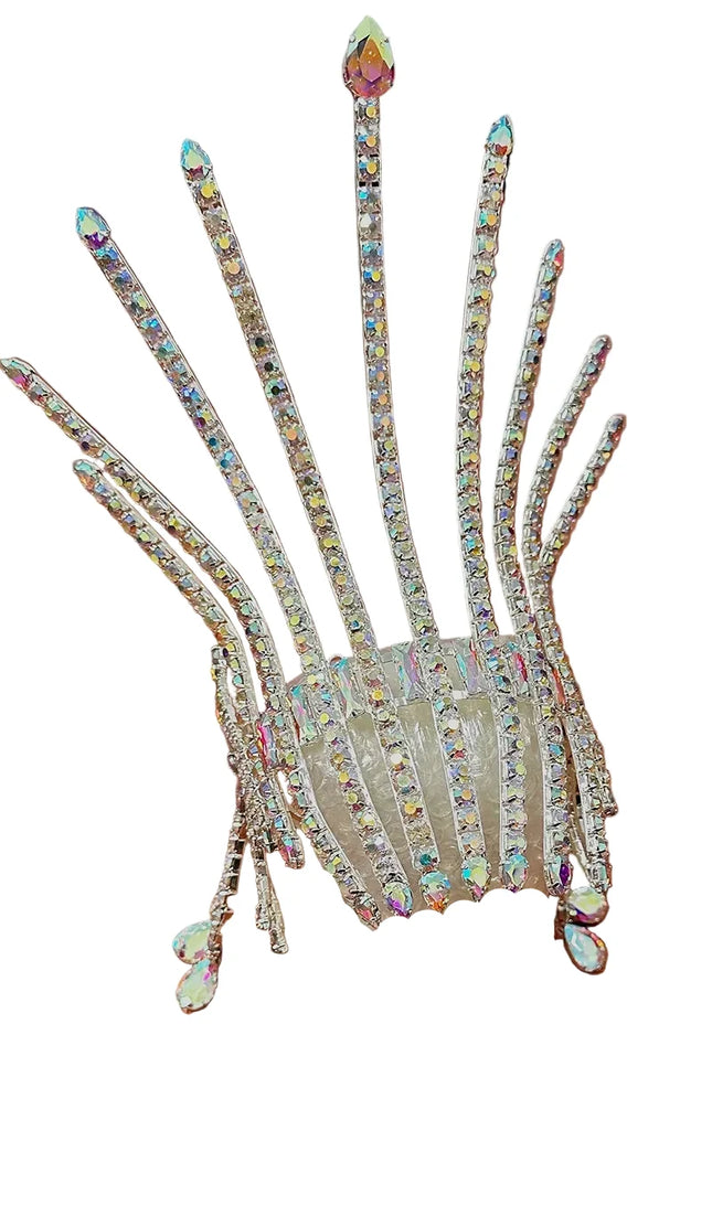 Rhinestone Showgirl Headpiece
