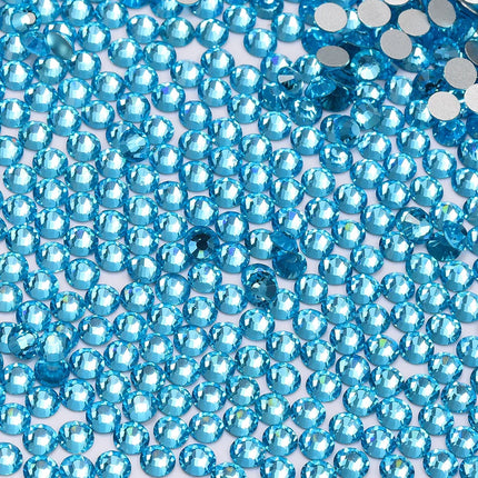 SS3-SS60 Blue Series Non-Hotfix High Quality Glass Flatback Rhinestones