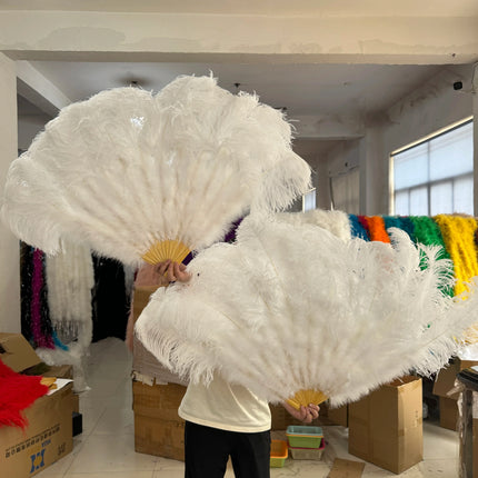90CM Ostrich Feather Fans