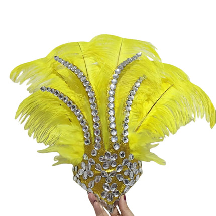 The Stardust Dionysia – Classic Feathered Samba Carnival & Masque Crown