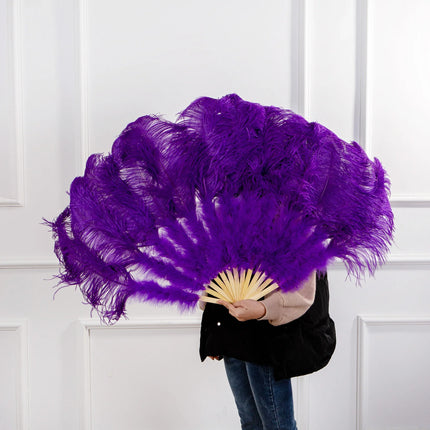 100CM Ostrich Feather Fans
