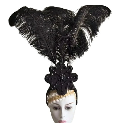 The Stardust Flora Cabaret Crown – Five-Flower Rhinestone Headdress