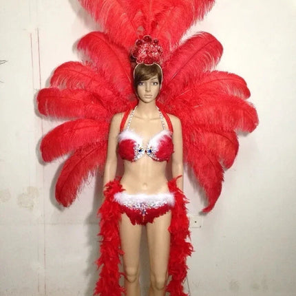 The Stardust Victoria Sovereign – Deluxe Angel Feather Wing & Headdress Stage Costume Set