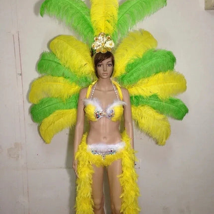 The Stardust Victoria Sovereign – Deluxe Angel Feather Wing & Headdress Stage Costume Set