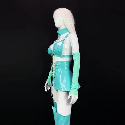 The Stardust Mint Mirage – 5-Piece Gogo Performance Set