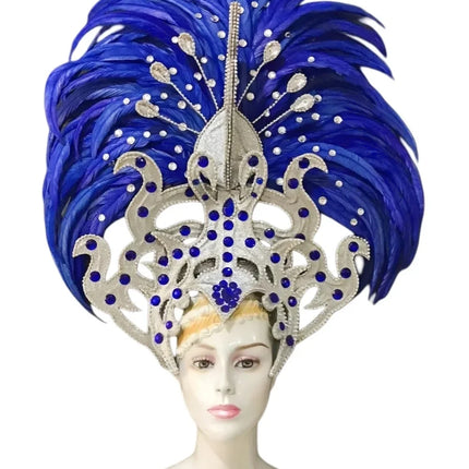 The Stardust Dionysia Masquerade Crown – Carnival & Ball Samba Headdress