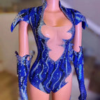 BLUE 2 PCS SET / S