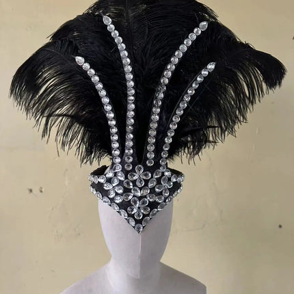 The Stardust Dionysia – Classic Feathered Samba Carnival & Masque Crown
