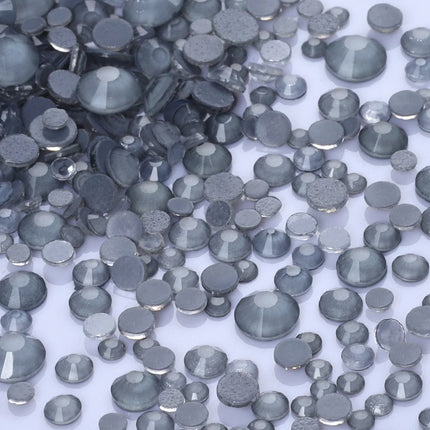 1440PC Mix Size SS6-SS20 Mocha Neon Glass FlatBack Non-Hotfix Rhinestones