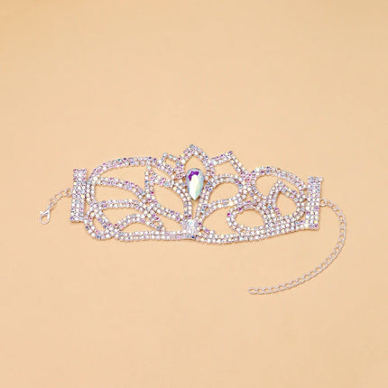 Water Drop Rhinestone Adjustable Bracelet