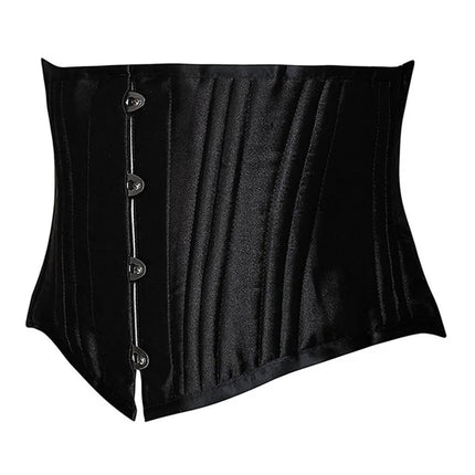 24 Steel Bone Underbust Corset Heavy Duty Waist Trainer Cincher Bustier