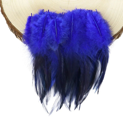 Natural Rooster Craft Feathers Bulk Pack