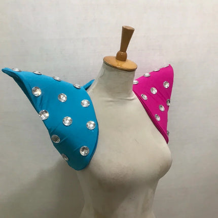 Avant-Garde Showgirl Shoulder Armor Vest – Carnival Stage & Performance Collar Piece