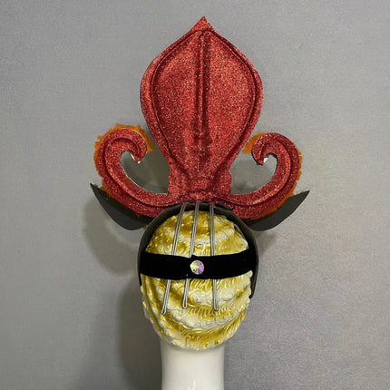 The Stardust Empress – Deluxe Feathered Samba & Carnival Crown