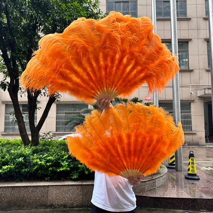 90CM Ostrich Feather Fans
