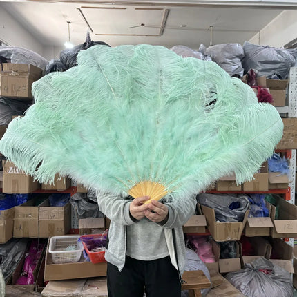 100CM Ostrich Feather Fans