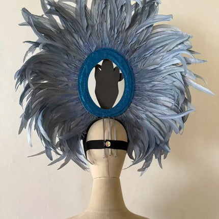 The Stardust Copacabana Feather Crown – Samba Parade Headdress