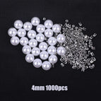 4mm White Pearl