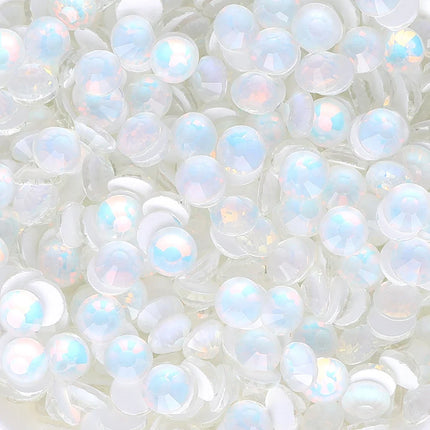 SS6-SS30 Mocha Opal Coral Reef Flatback Glass Non-Hotfix Rhinestones