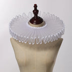 WHITE / One Size / ruffle collar