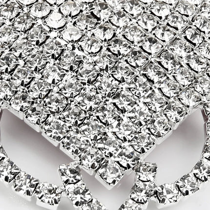 Sparkly Rhinestone Geometric Reusable Nipple Pasties Self-Adhesive Breast Covers