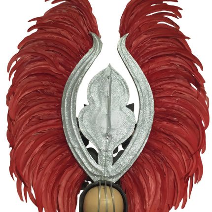 The Stardust Luminary – Premium Feathered Carnival & Samba Halo Headdress