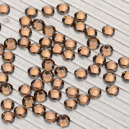 SS3-SS30 Yellow Series Hot-Fix Glass Flat Back Rhinestones