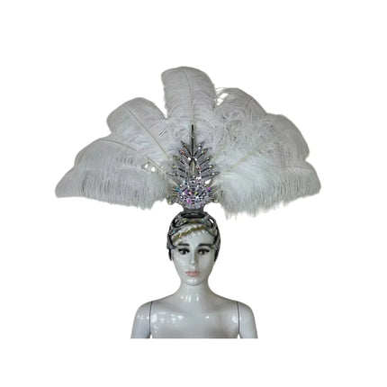 The Stardust Dionysia – Carnival & Samba Feathered Masque Ball Crown