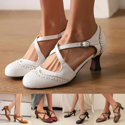 The Stardust Sweetheart Mary Jane – Vintage Cabaret Dance Pump