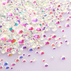 Crystal AB Unfoiled / Mix Size-1440pcs